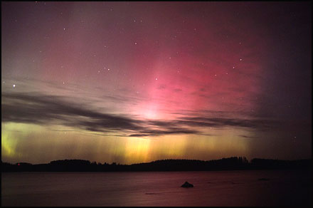 Aurora Borealis photography by Tom Eklund