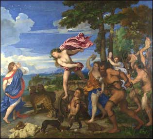 Titian. Bacchus and Ariadne, 1523-4.