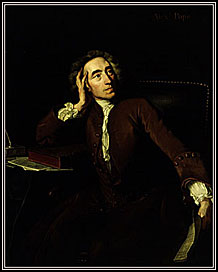 Portrait of Alexander Pope