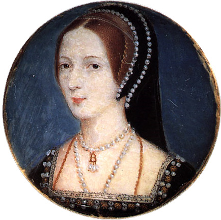 Portrait of Anne Boleyn attr to John Hoskyns