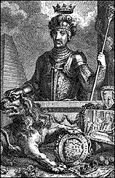 Engraving of the Black Prince