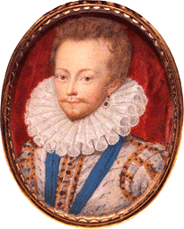 Portrait Miniature of Robert Carr, Earl of Somerset, by Nicholas Hilliard, c1611