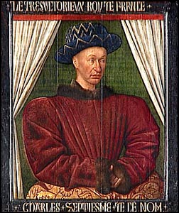 Portrait of Charles VII, King of France