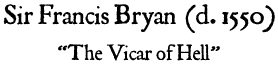 Sir Francis Bryan (d. 1550)