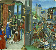 Henry IV orders Thomas Percy to relinquish Douglas