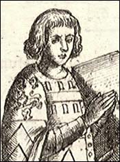 Sir William Compton by Wenceslaus Hollar, from the sketch of the stained glass window at Compton Winyates