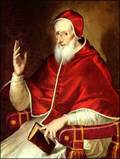 Portrait of Pius V, by El Greco