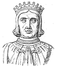 George Talbot, 4th Earl of Shrewsbury, after his effigy