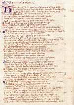 Manuscript image from Piers Plowman