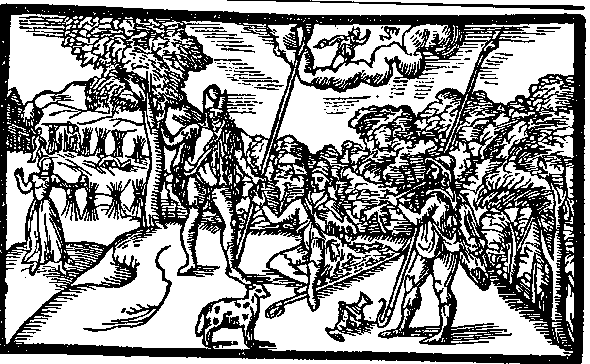 [Woodcut for August]