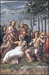 Raphael. Mount Parnassus.ca 1510.