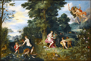 Jan Brueghel the Younger and Hendrick van Balen. Allegory of the Four Elements, c1630.