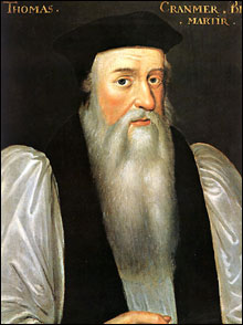 Portrait of Archbishop Thomas Cranmer