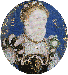 Queen Elizabeth I, Miniature by Hans Eworth, 1569