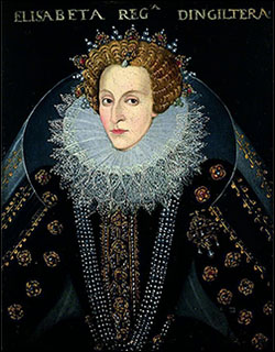 Queen Elizabeth, c.1590.