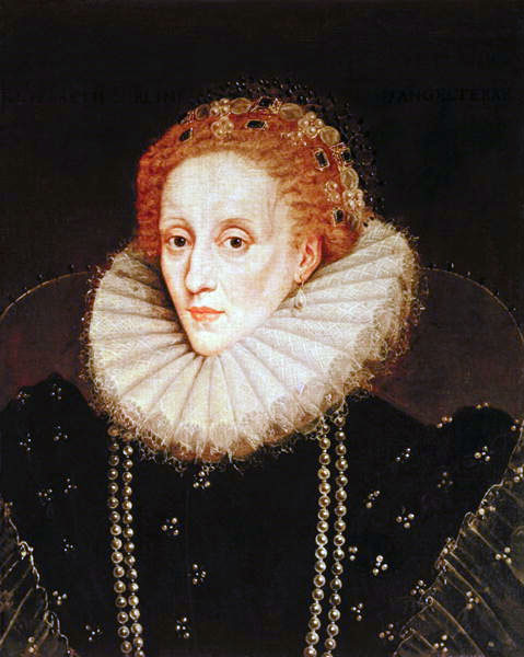 queen elizabeth younger years. Queen Elizabeth I, c.1580-85.