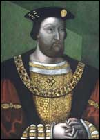 King Henry VIII, 1525-1530. Unknown artist.