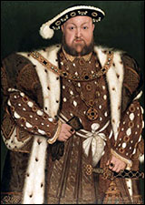 King Henry VIII, 16th Century. Formerly at Faringdon House. Sold at Christies, 1969.