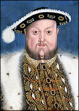 Stanford Court portrait of Henry VIII via Philip Mould