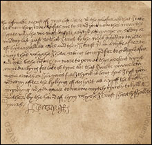 Henry VIII Letter to Anne Boleyn, 1527.