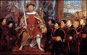 King Henry VIII 1542, after Holbein