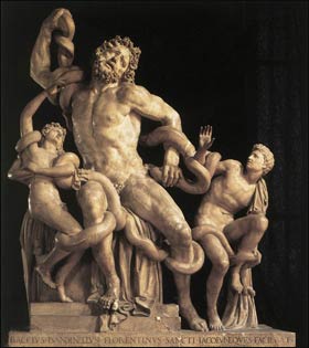 Baccio Bandinelli. Laocoön. 1525. The Uffizi.