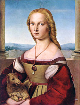 Raphael. Lady with a Unicorn, c.1505