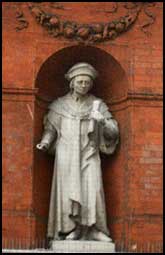 Statue of Sir Thomas More, Carey St., London