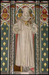 Statue of Sir Thomas More, St. Mary's Church, Chelsea, London