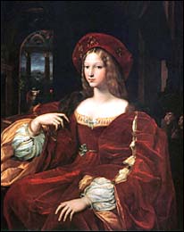 Raphael. Portrait of Jeanne d'Aragon