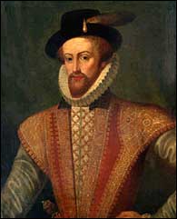 Ralegh Portrait, 1593, UNC