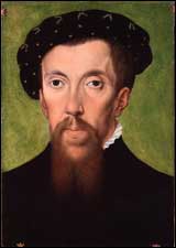Henry Howard, Earl of Surrey, c. 1570-80. Unknown Artist. NPG.