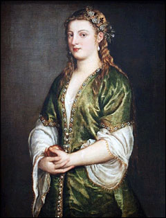 Titian. Portrait of a Woman, c1555.