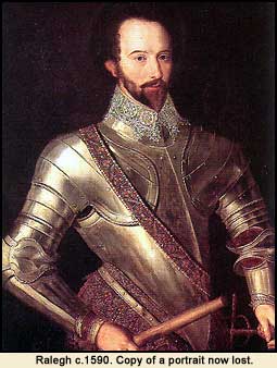 Portrait of Walter Ralegh