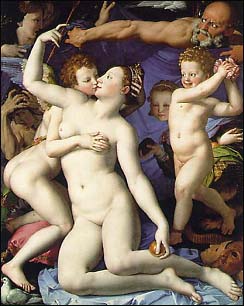 Bronzino. Venus, Cupid and Time. 1540-45.