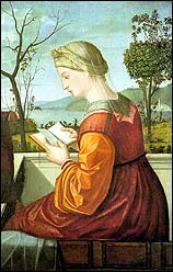 Vittore Carpaccio (ca. 1455-1526). The Virgin Reading.