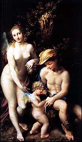 Correggio. The Education of Cupid. ca 1528.
