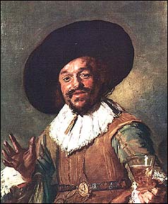 Frans Hals. The Merry Drinker. 1627.