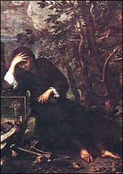 Salvator Rosa. Democritus in Meditation. c.1650