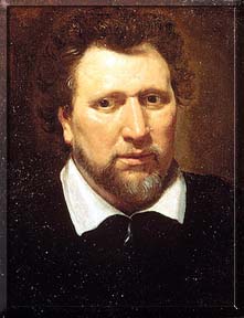 Ben Jonson after Abraham van Blyenberch (c) copyright National Portrait Gallery, London