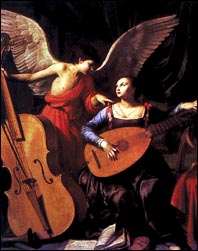 Saraceni: St. Cecilia with the Angel