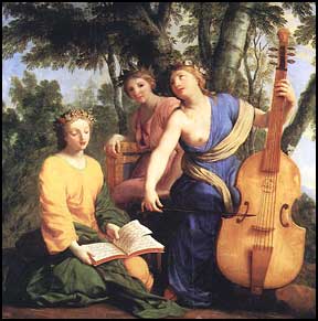 Le Sueur. The Muses: Melpomene, Erato and Polymnia, 1655