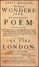 Titlepage of Dryden's Annus Mirabilis