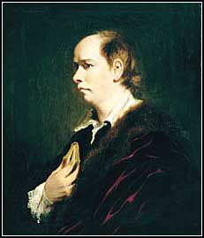 Portrait of Oliver Goldsmith