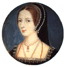 Portrait of Anne Boleyn, attr. to John Hoskyns