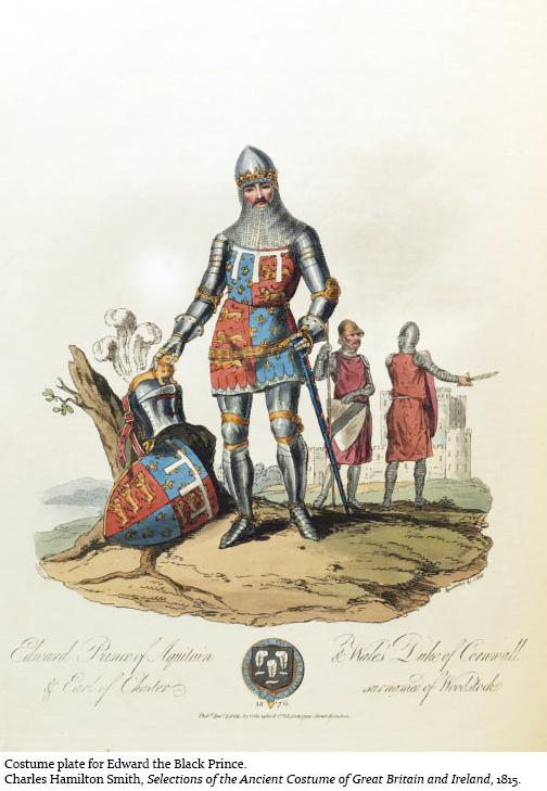 Edward Plantagenet, Prince of Wales ('The Black Prince')  Ilustrações  históricas, Cavaleiros medievais, Época medieval