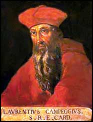 Portrait of Cardinal Campeggio