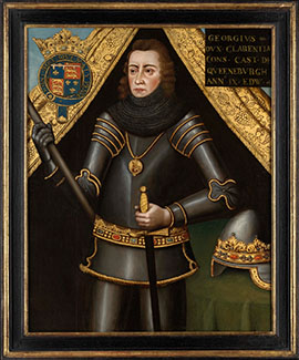 Portrait of George, Duke of Clarence, from Philip Mould & Company