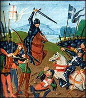 Battle of Crecy, with the Black Prince.