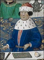 Robert de Vere from a 15th-c. Manuscript